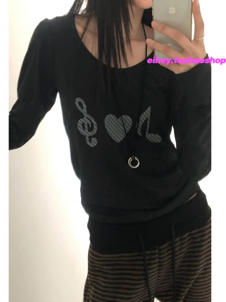 Crew Neck Pullover Skinny Long Sleeve T-Shirt Top Women  SA610