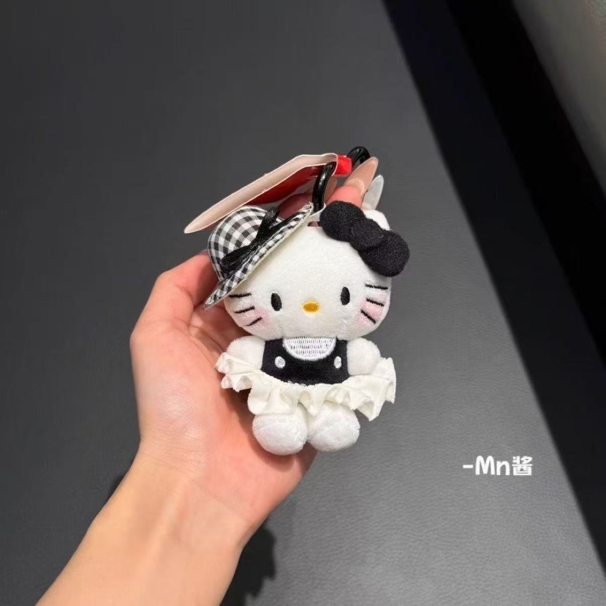Cartoon Plush Gentleman Keychain  SAB093