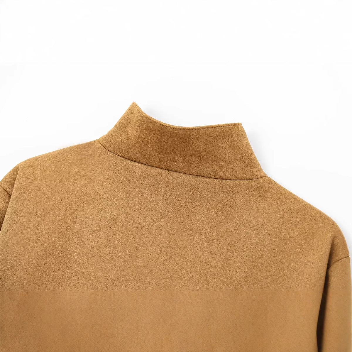 Solid Color Short Leather Jacket SA559