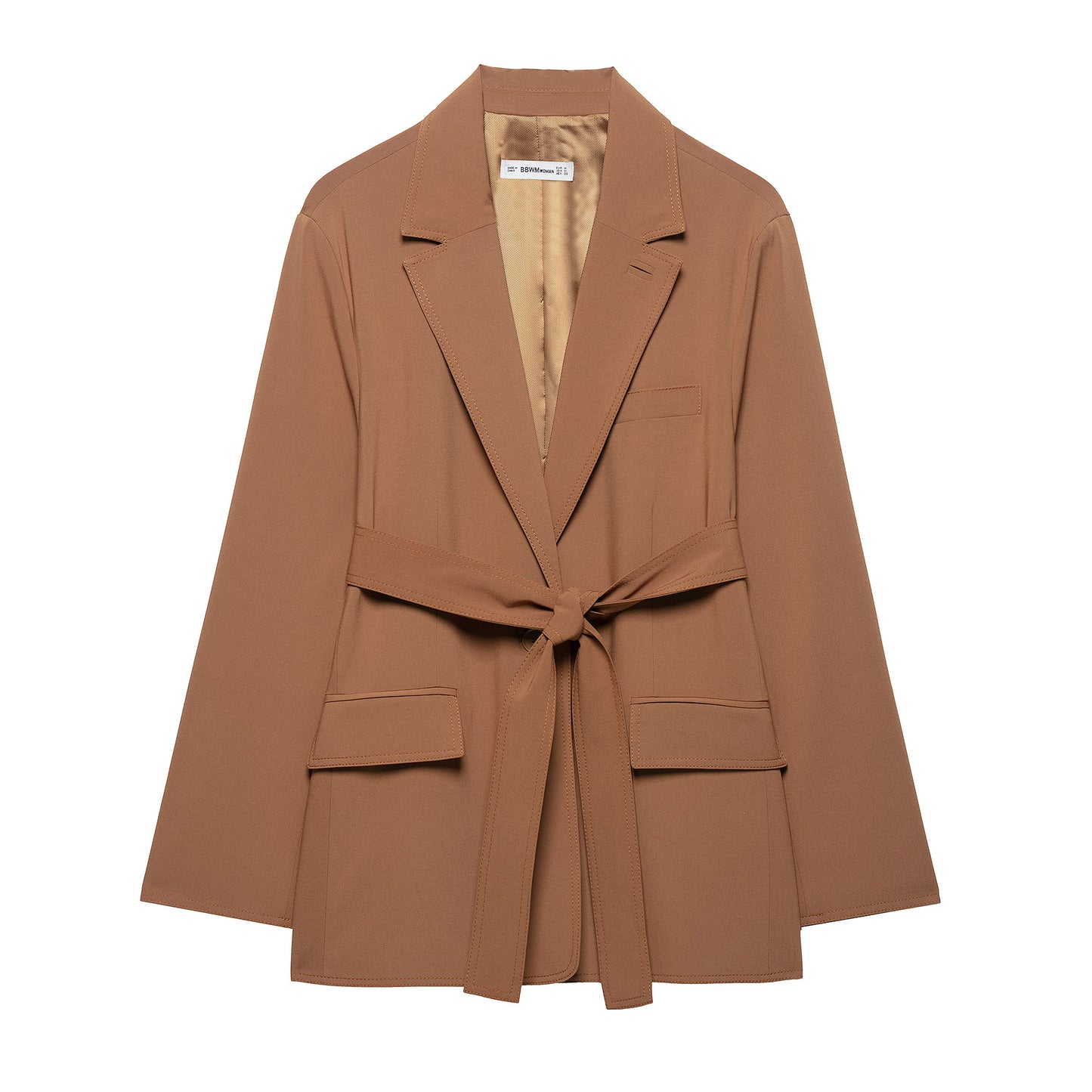 Loose Blazer with Belt  SA422