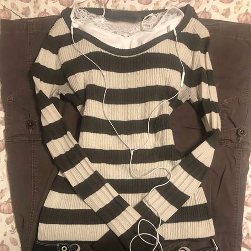 Long-sleeved Slim-fit Sweater  SA458