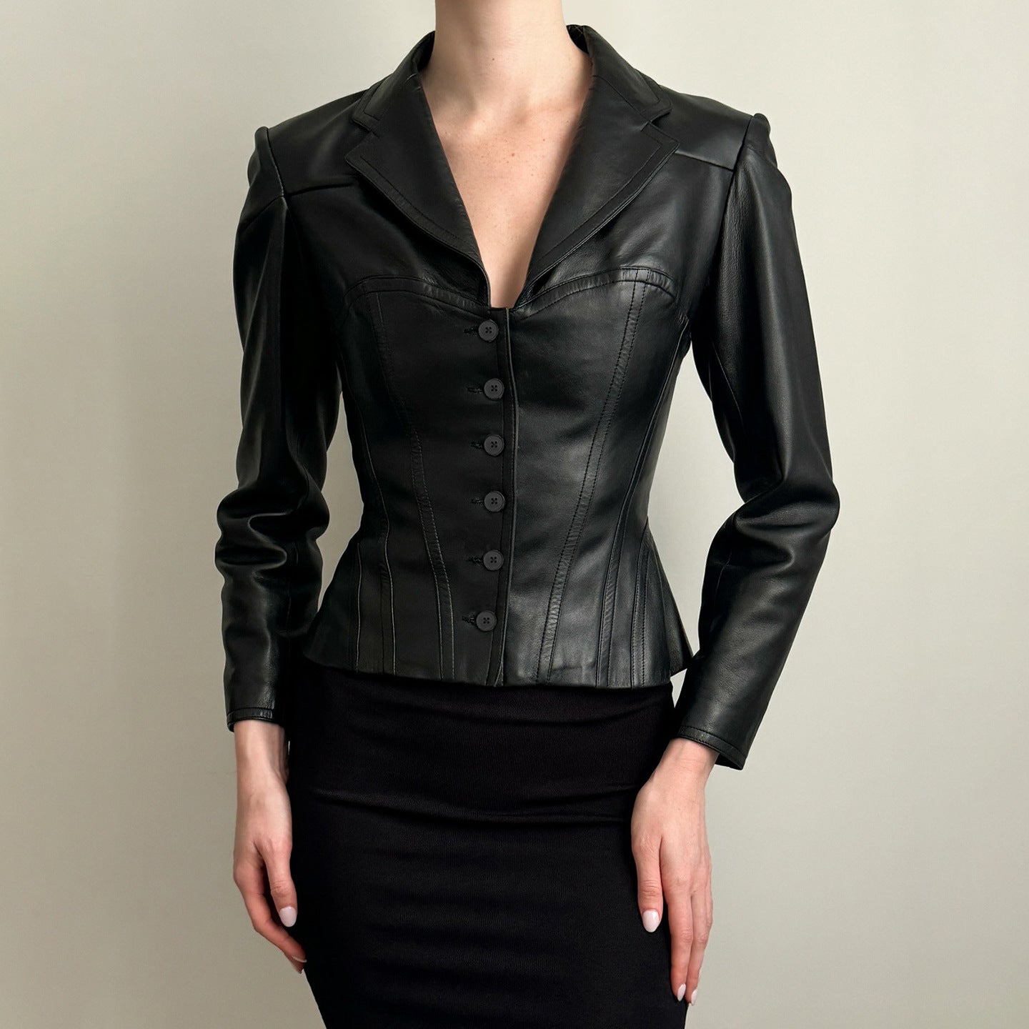 Vintage Waist Jacket Top Women SA459