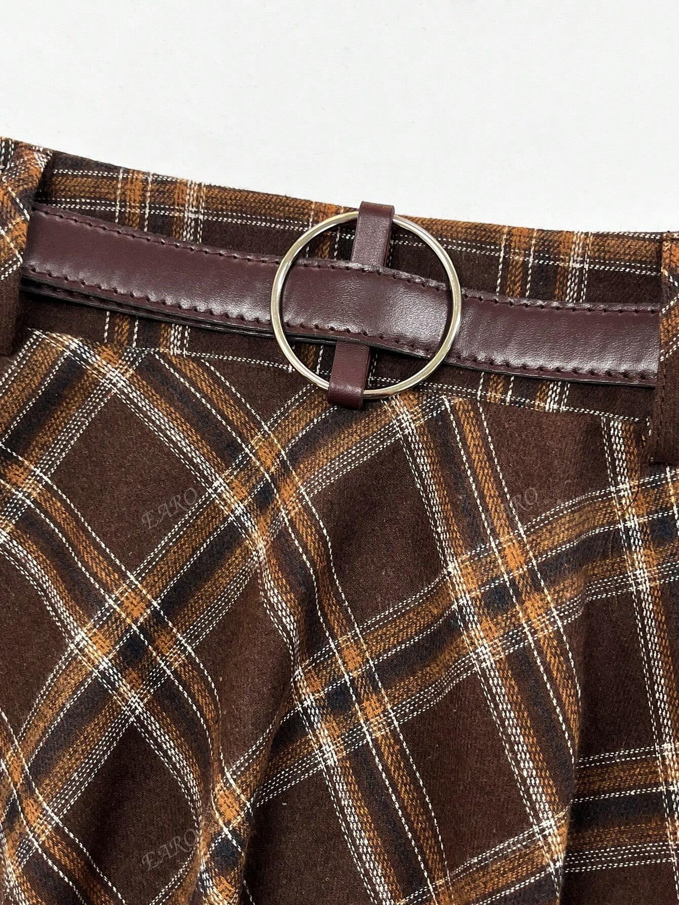 Brown Skirt-no belt  64D122