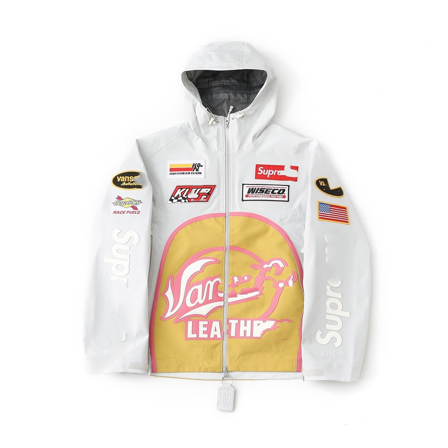 Decal Waterproof Zipper Jacket SP095