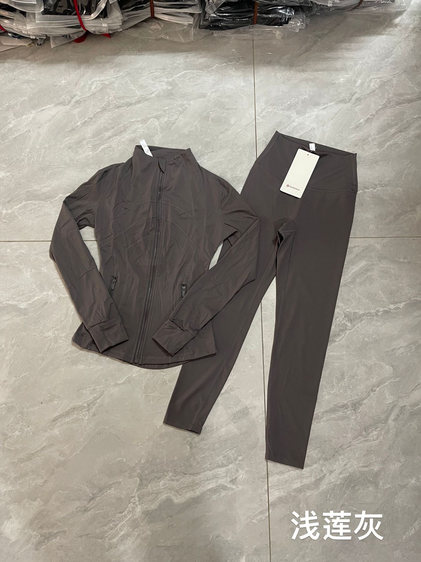 Yoga Suit Long Sleeve Jacket Set SA515