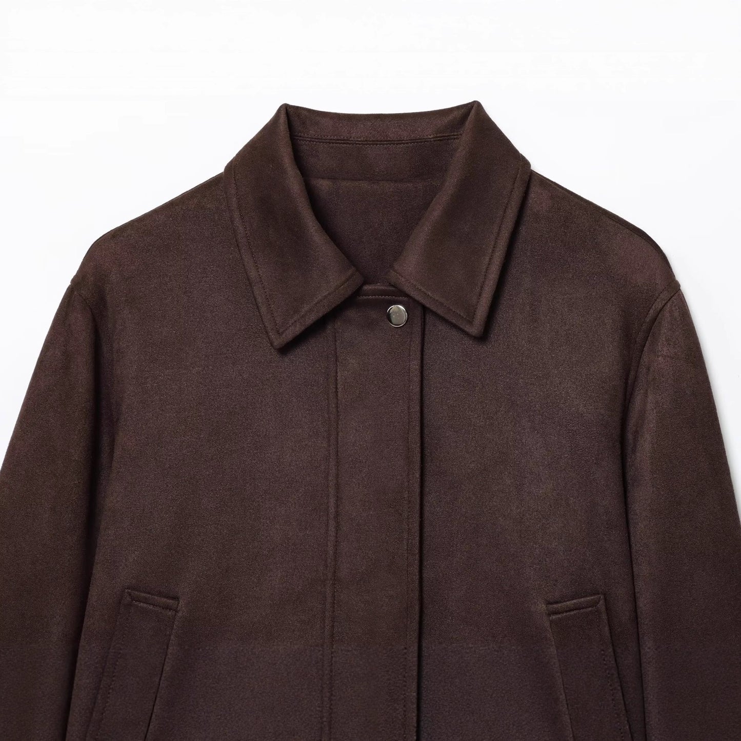Casual Jacket with Cropped Lapels SA560