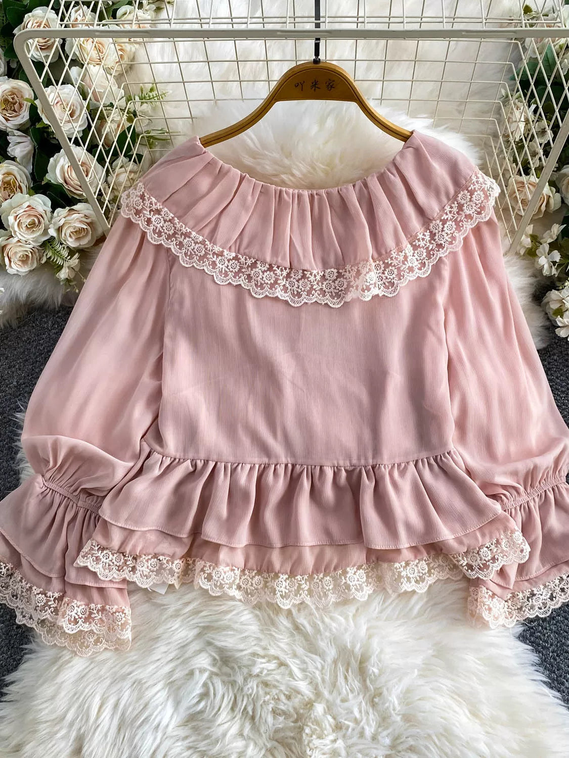 Sweet Peter Pan Collar Blouse SA966