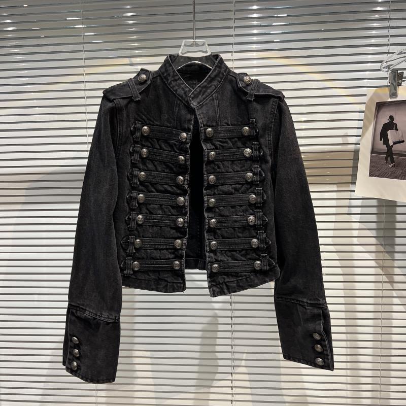 Denim Short Jacket  64D074 FR