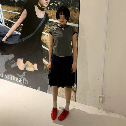 Star Embroidery T-Shirt SA530