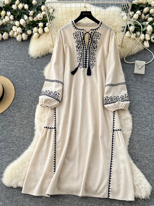 Loose Casual Long Skirt SA765
