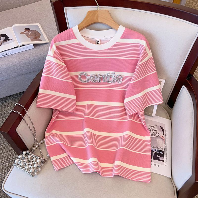 Striped T-shirt Sports Suit  SA973