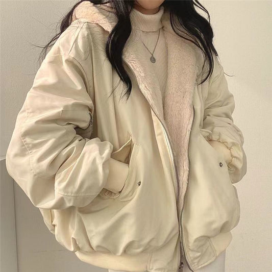 Lamb Wool Cotton Coat SAB188