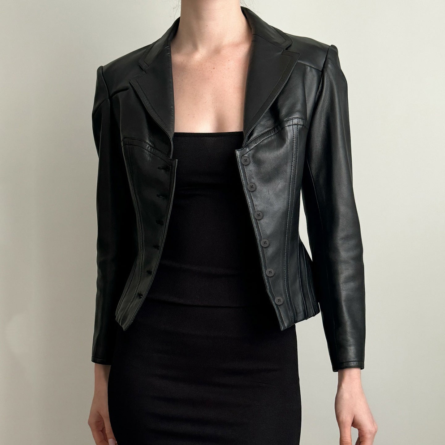 Vintage Waist Jacket Top Women SA459