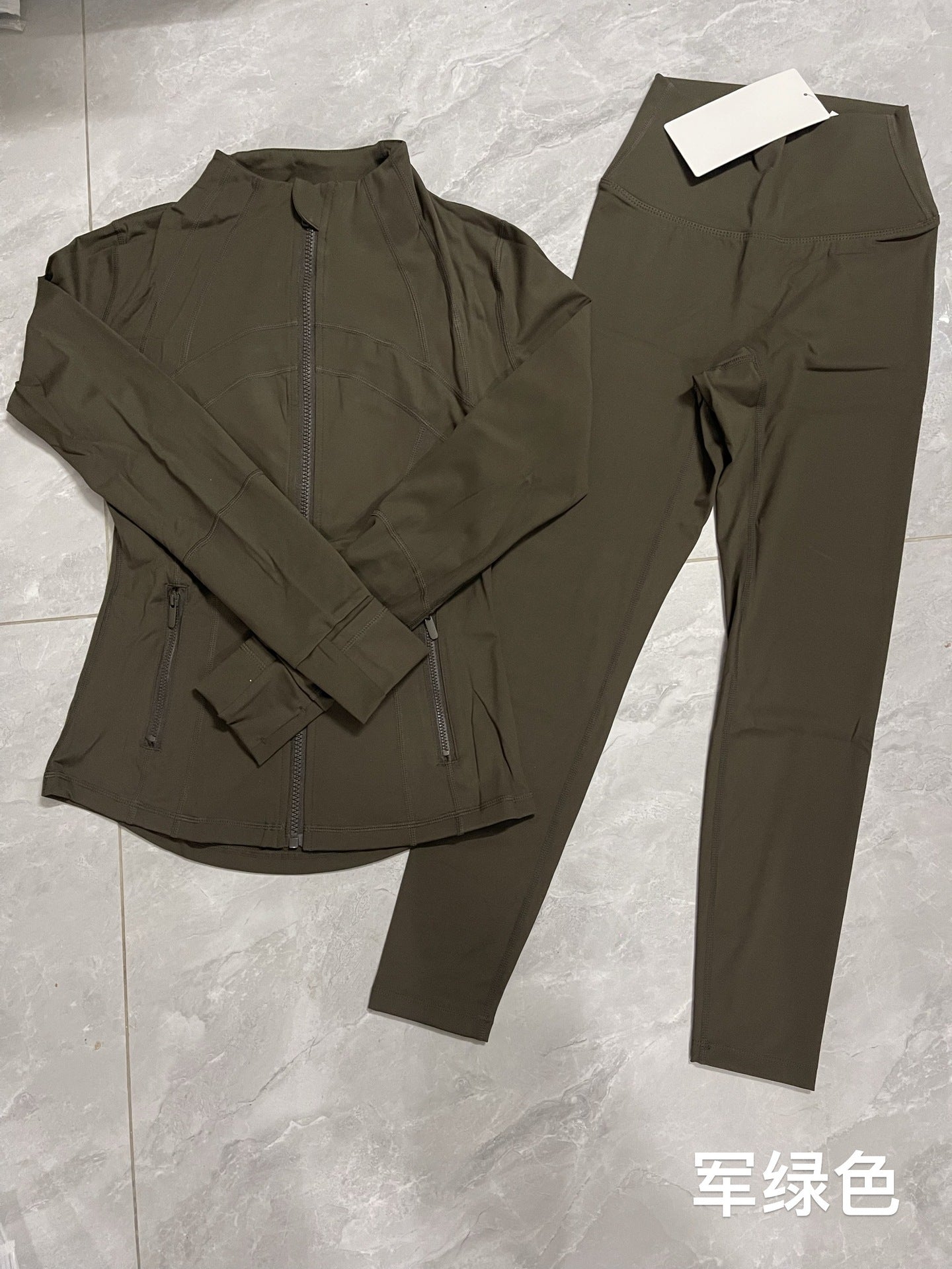 Yoga Suit Long Sleeve Jacket Set SA515