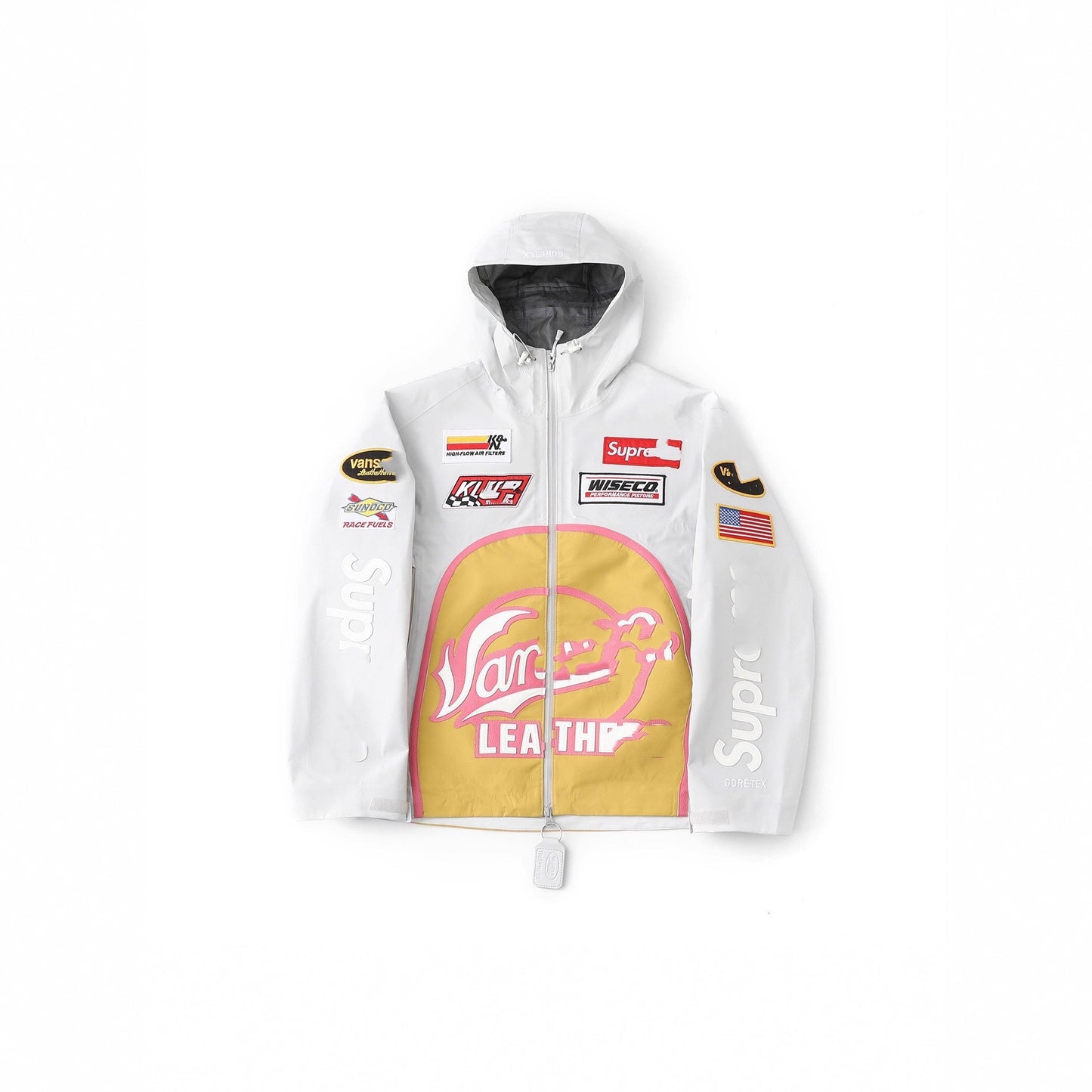 Decal Waterproof Zipper Jacket SP095