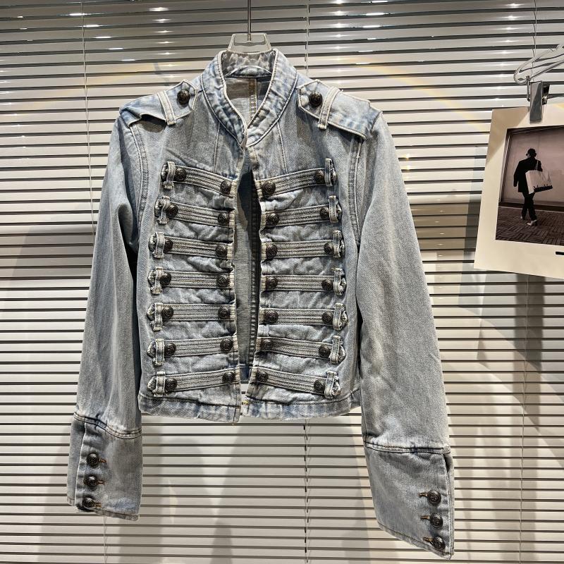 Denim Short Jacket  64D074 FR