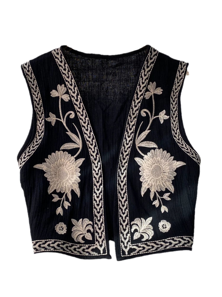 Embroidered Vest 64D119