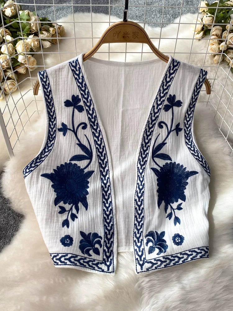Embroidered Vest 64D119