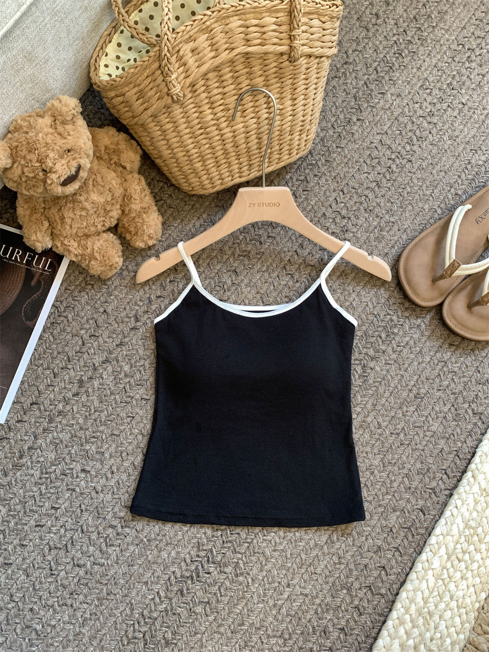 Camisole with Chest Pad US 64H004