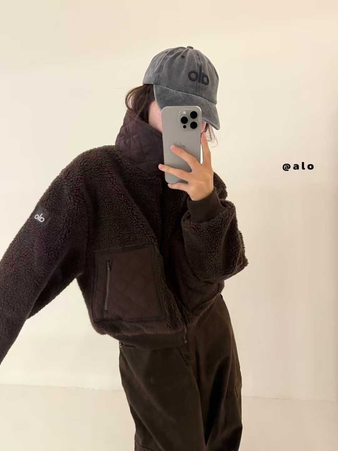 Lamb Wool Hooded Jacket SA507