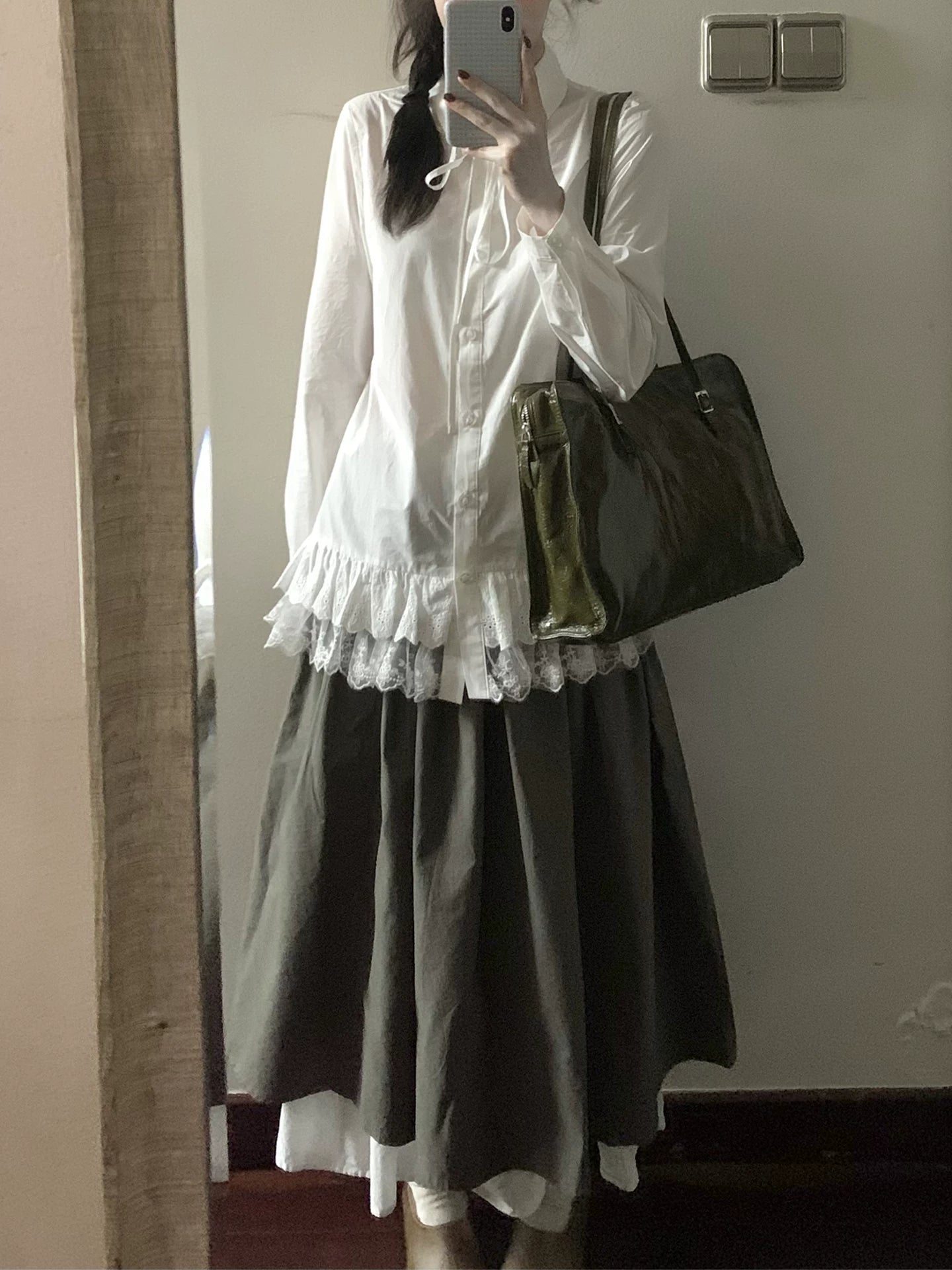White Shirt Woman SA643