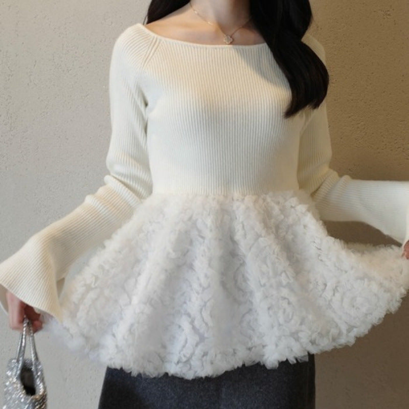 Long Sleeve Knitted Sweater SA611