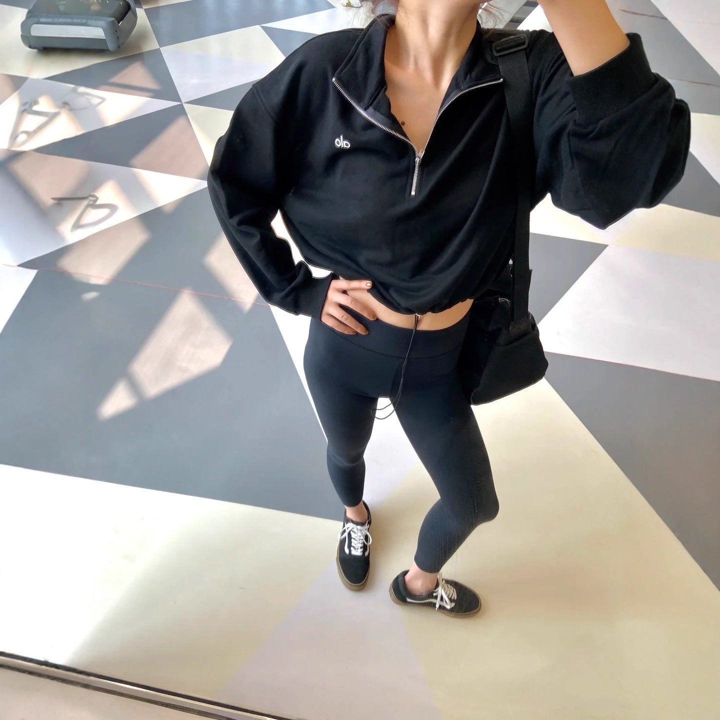 Stand-up Collar Sweater Shorts