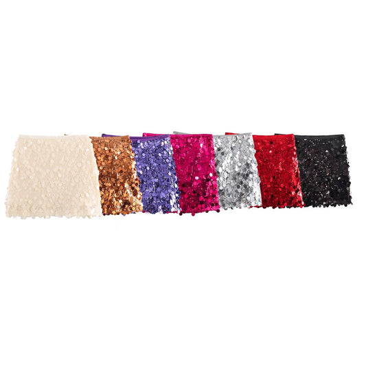 Buttocks Sequined Mini Skirt Women  SA335