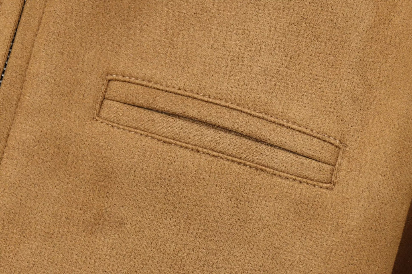 Solid Color Short Leather Jacket SA559