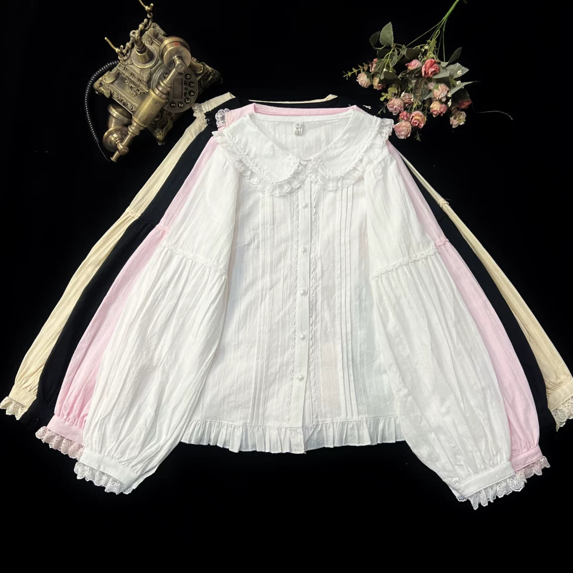 Lolita Dress Long Sleeve Shirt  US-64D181
