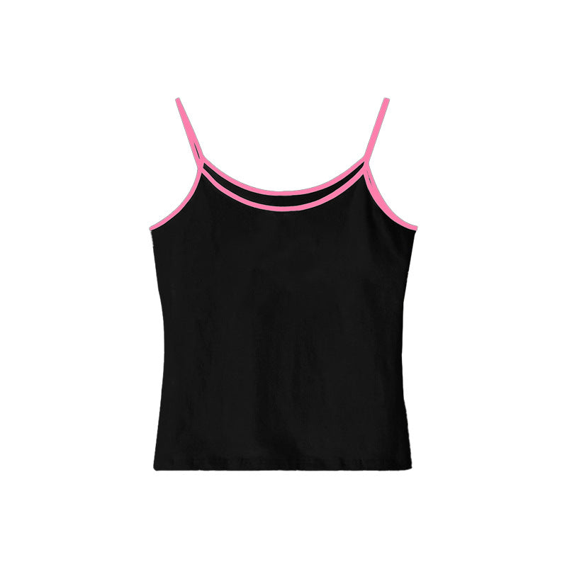 Sleeveless Color Block Vest  US 64D208