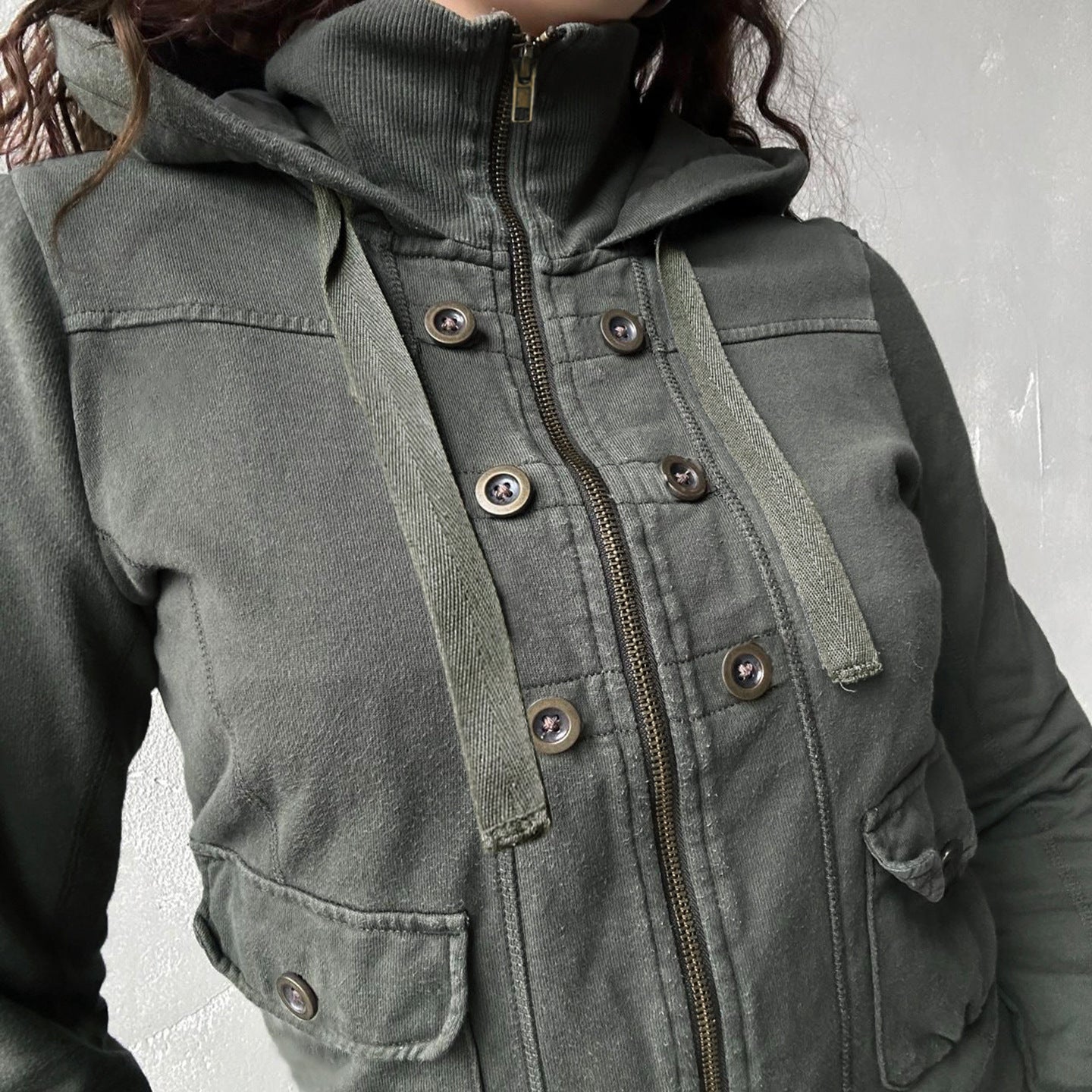 Street Style Pocket Splicing Jacket SA598