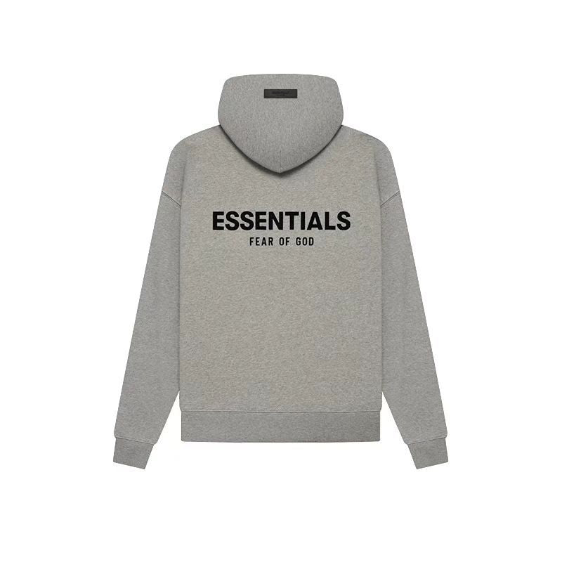 Flocked Letter Hoodie SP097