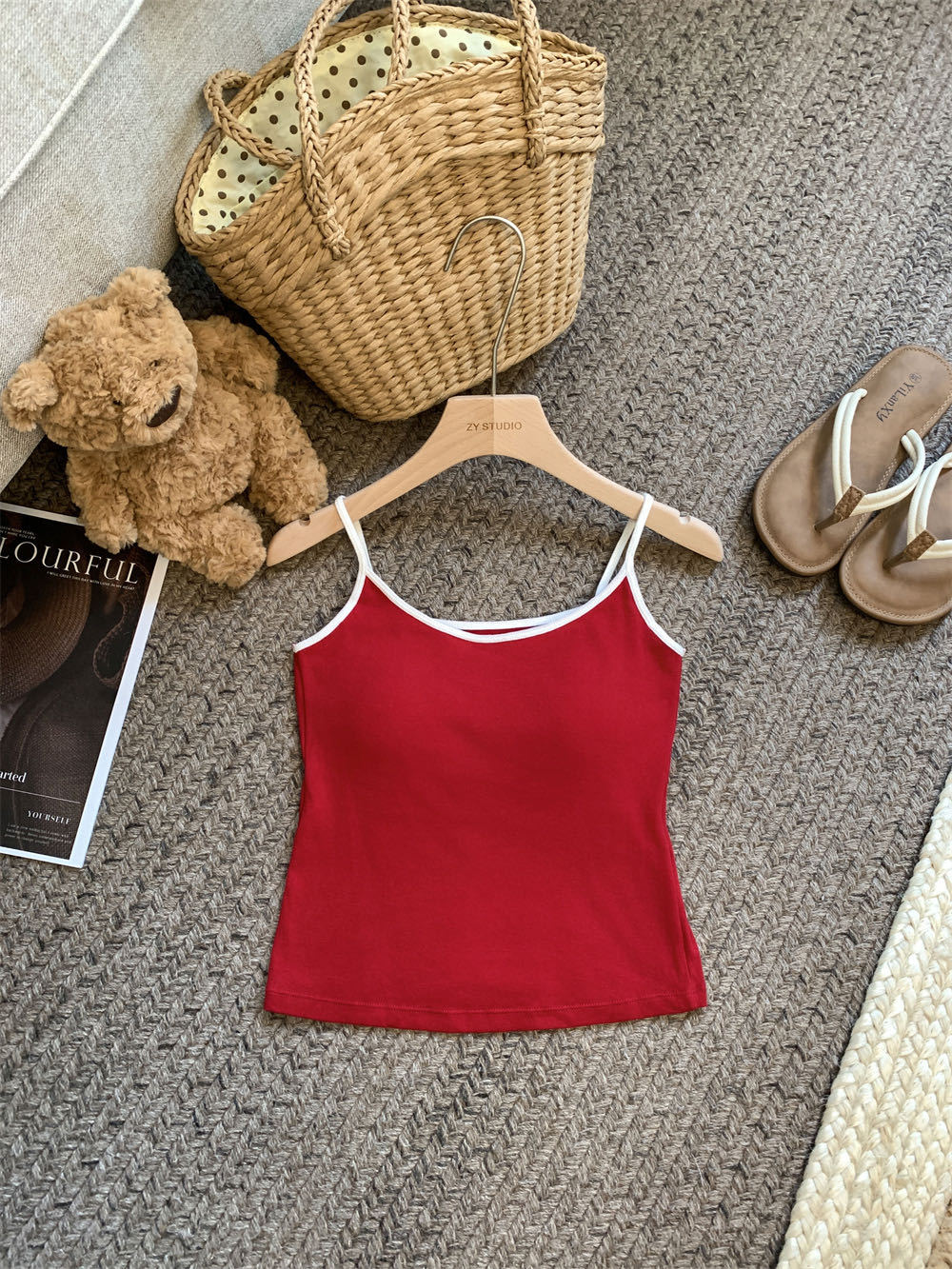 Camisole with Chest Pad US 64H004