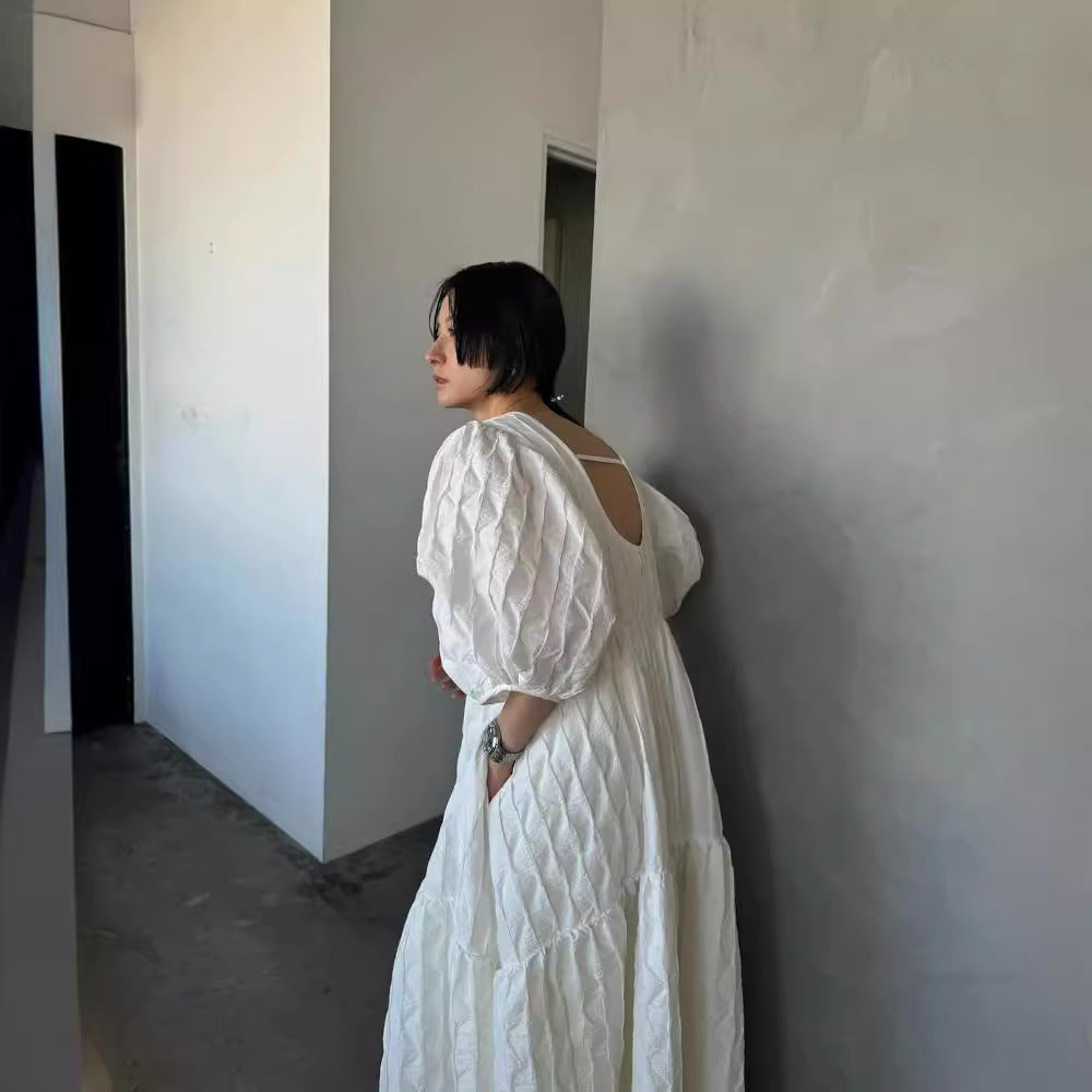 Loose long skirt SA303