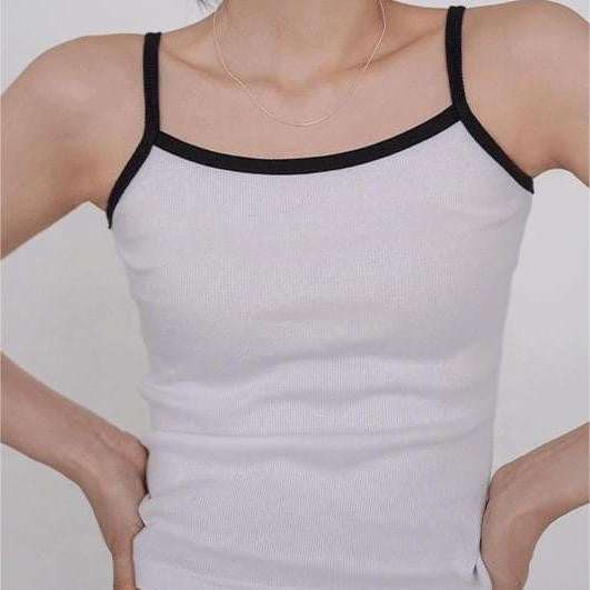 Sleeveless Color Block Vest  US 64D208