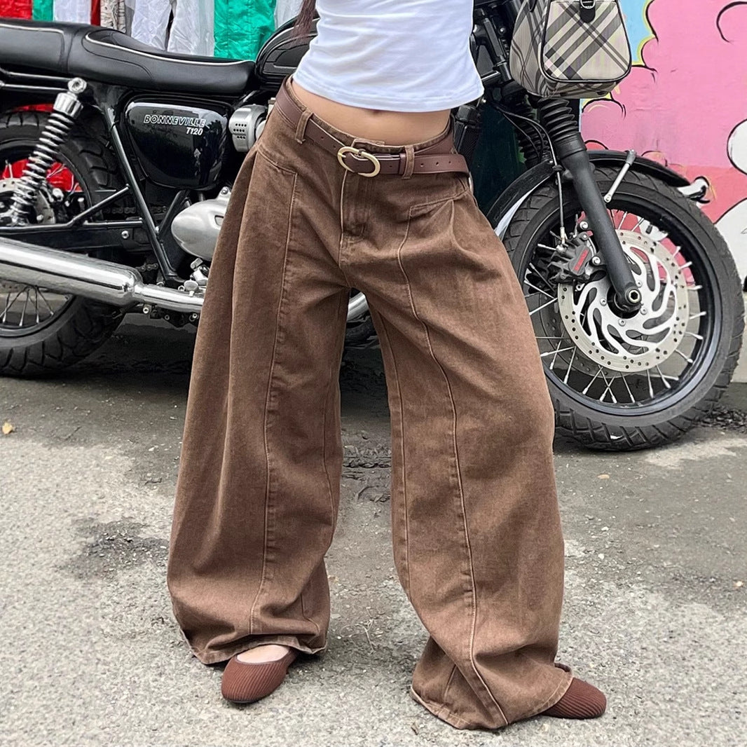 Low Waist Denim Trousers SA390