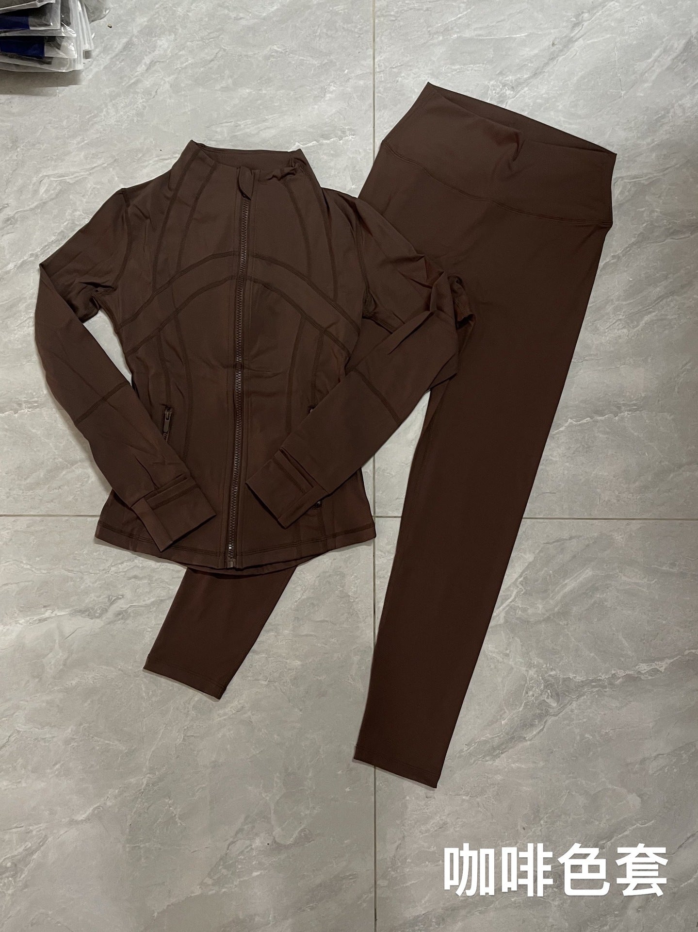 Yoga Suit Long Sleeve Jacket Set SA515