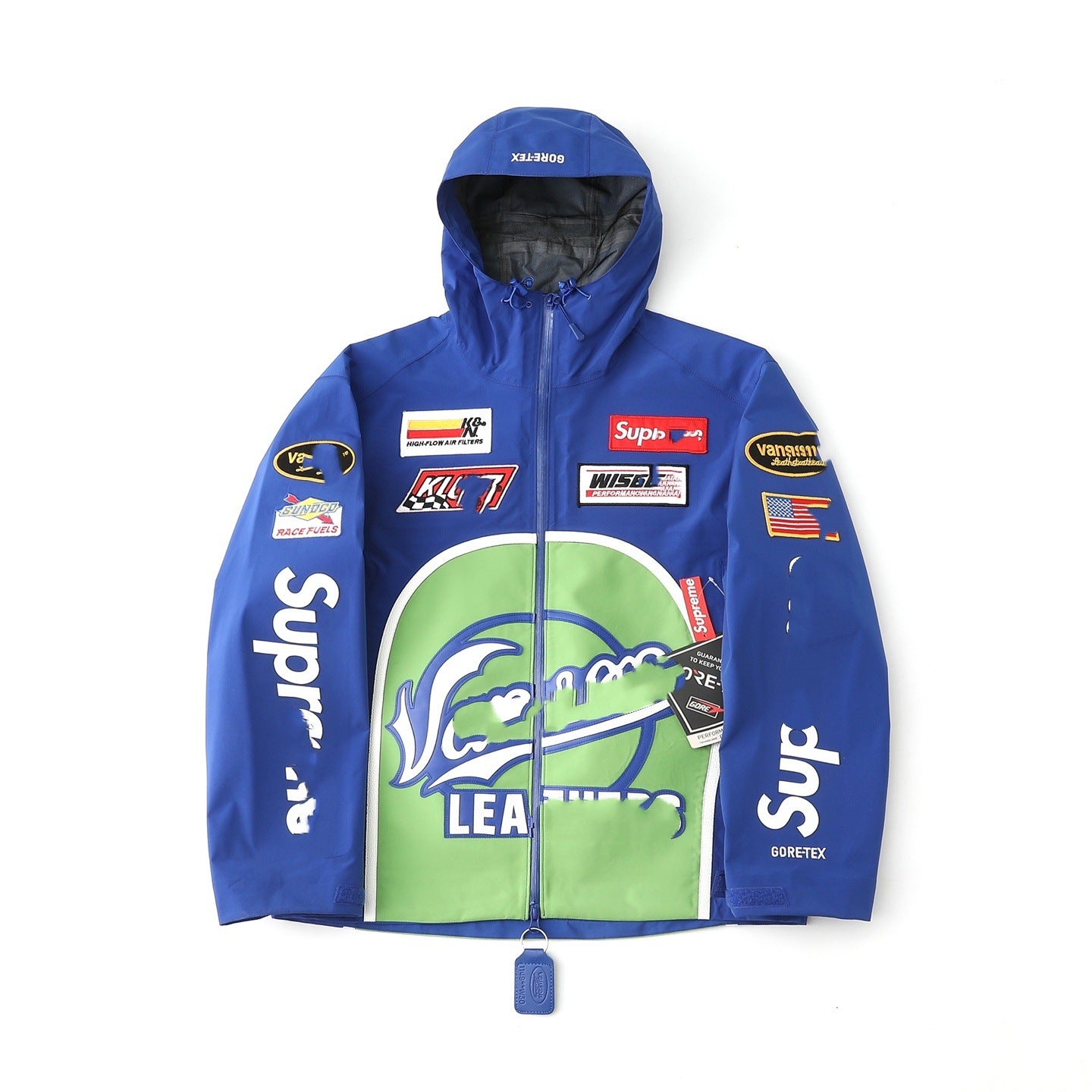 Decal Waterproof Zipper Jacket SP095