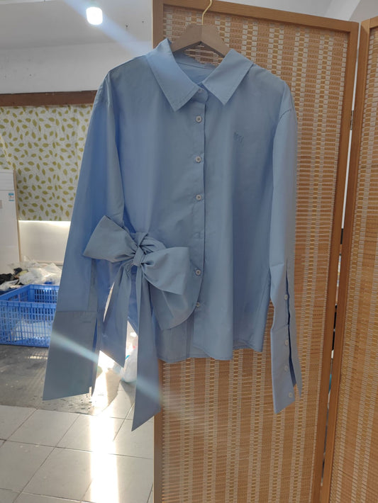 Loose long-sleeved shirt SA321