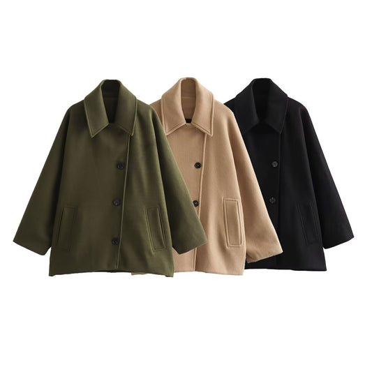 Winter Short Coat  NEW COLORS  SA-58A601