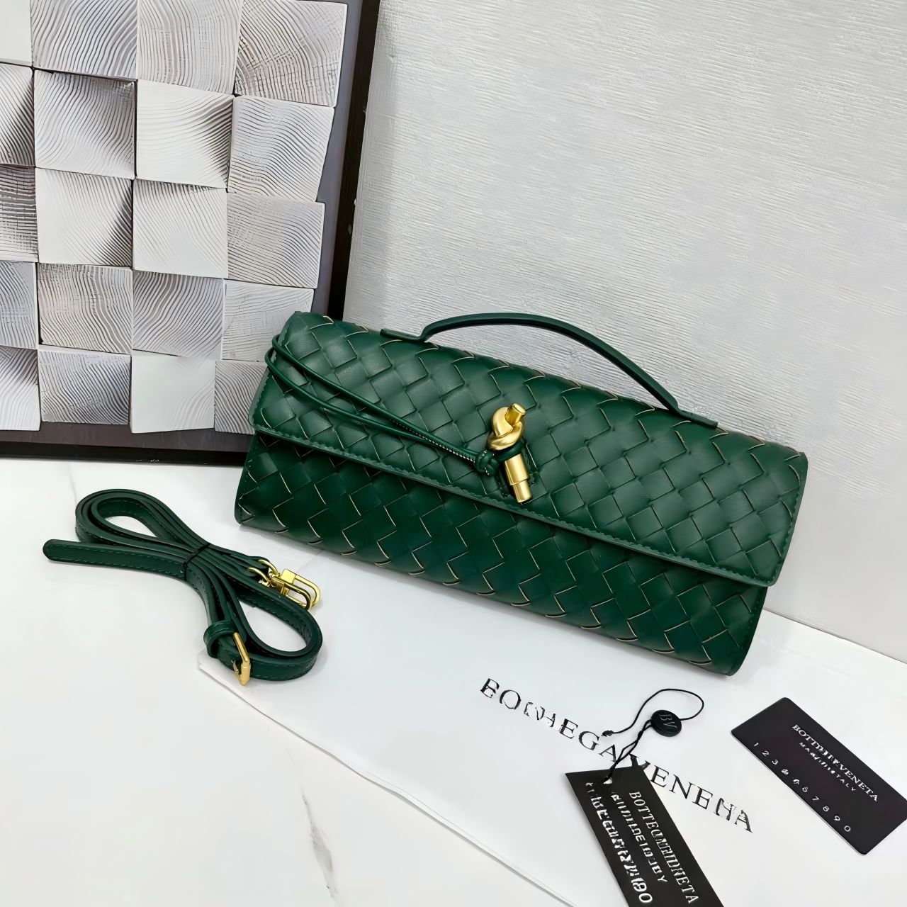 Woven Clutch Bag UK 64D075