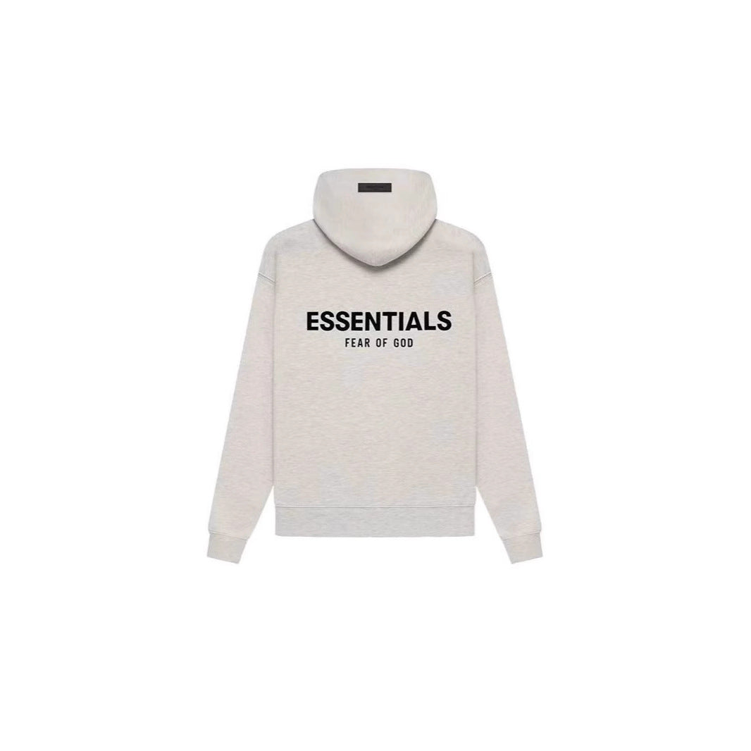Flocked Letter Hoodie SP097