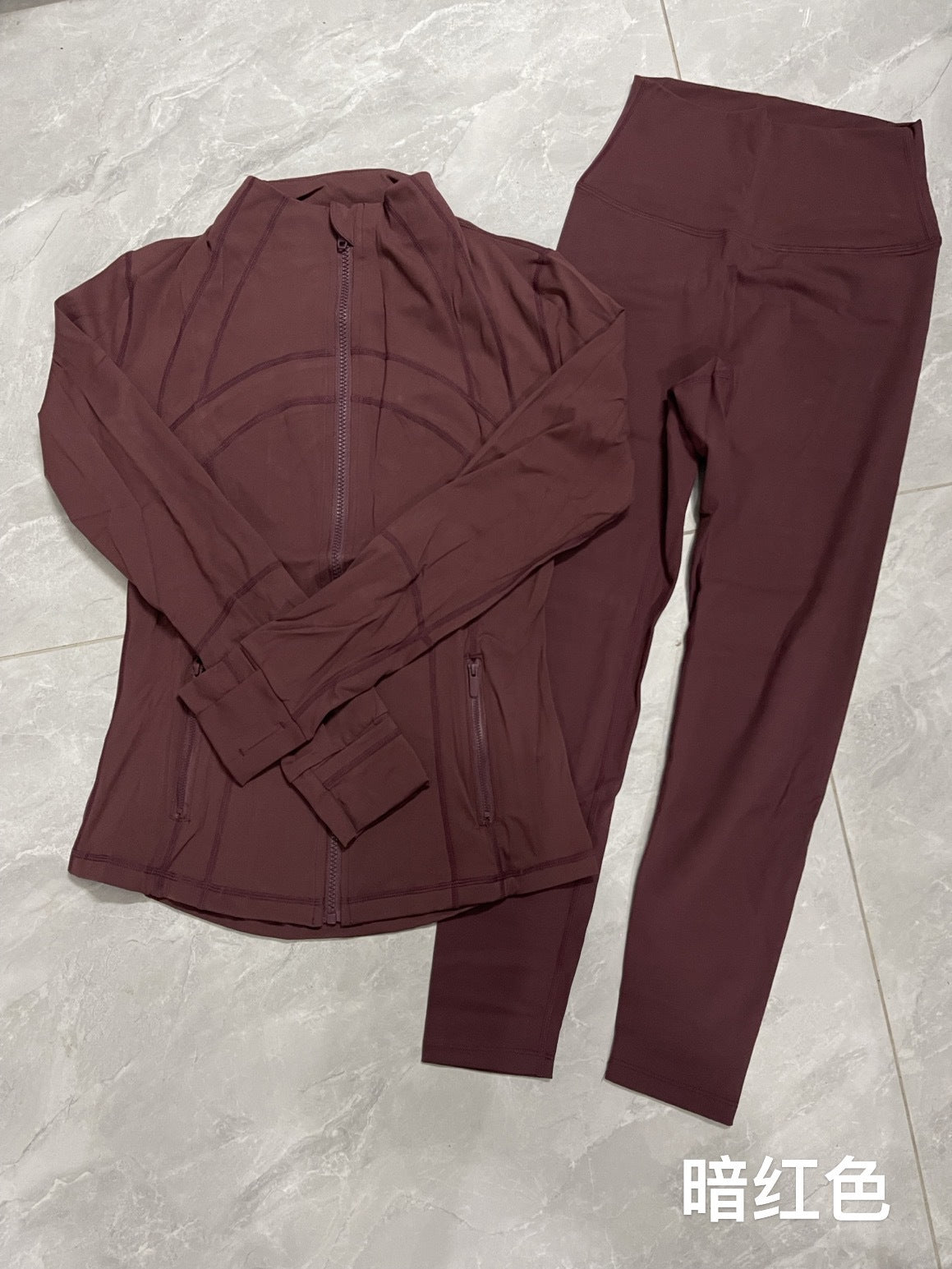 Yoga Suit Long Sleeve Jacket Set SA515