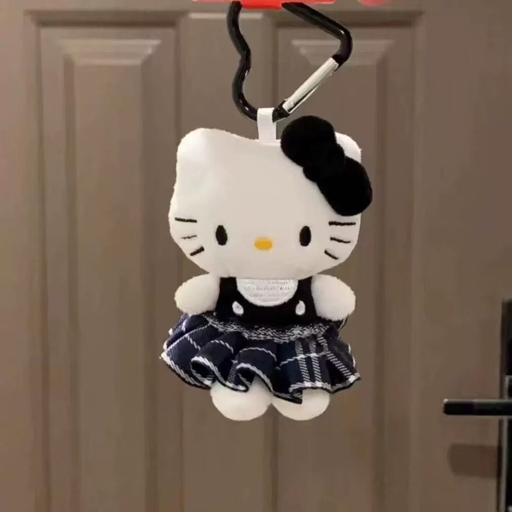 Cartoon Plush Gentleman Keychain  SAB093
