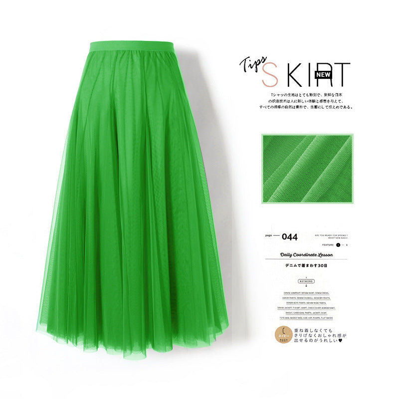 A Mesh Skirt 69A688