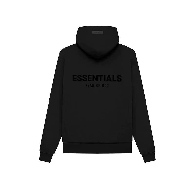 Flocked Letter Hoodie SP097