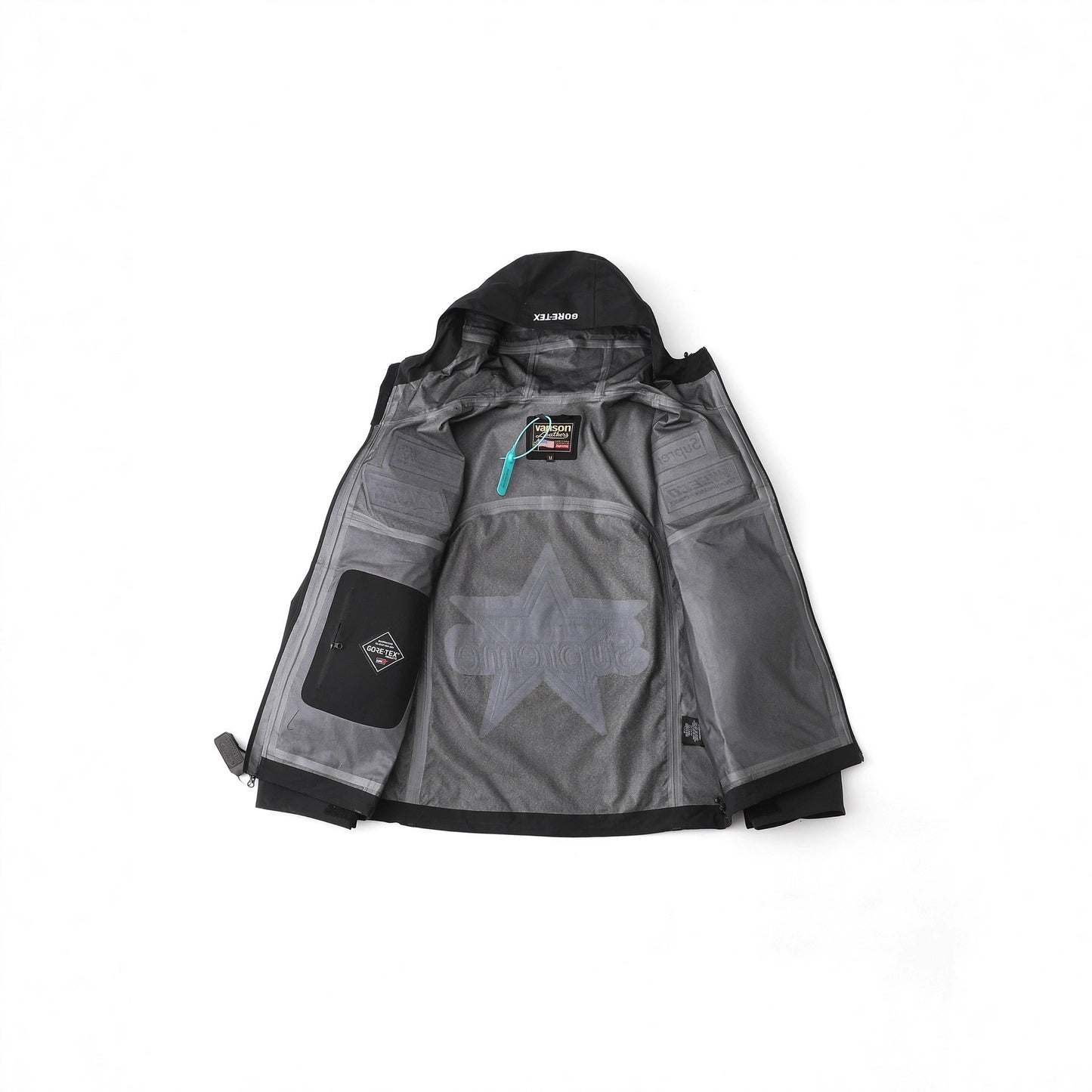 Decal Waterproof Zipper Jacket SP095