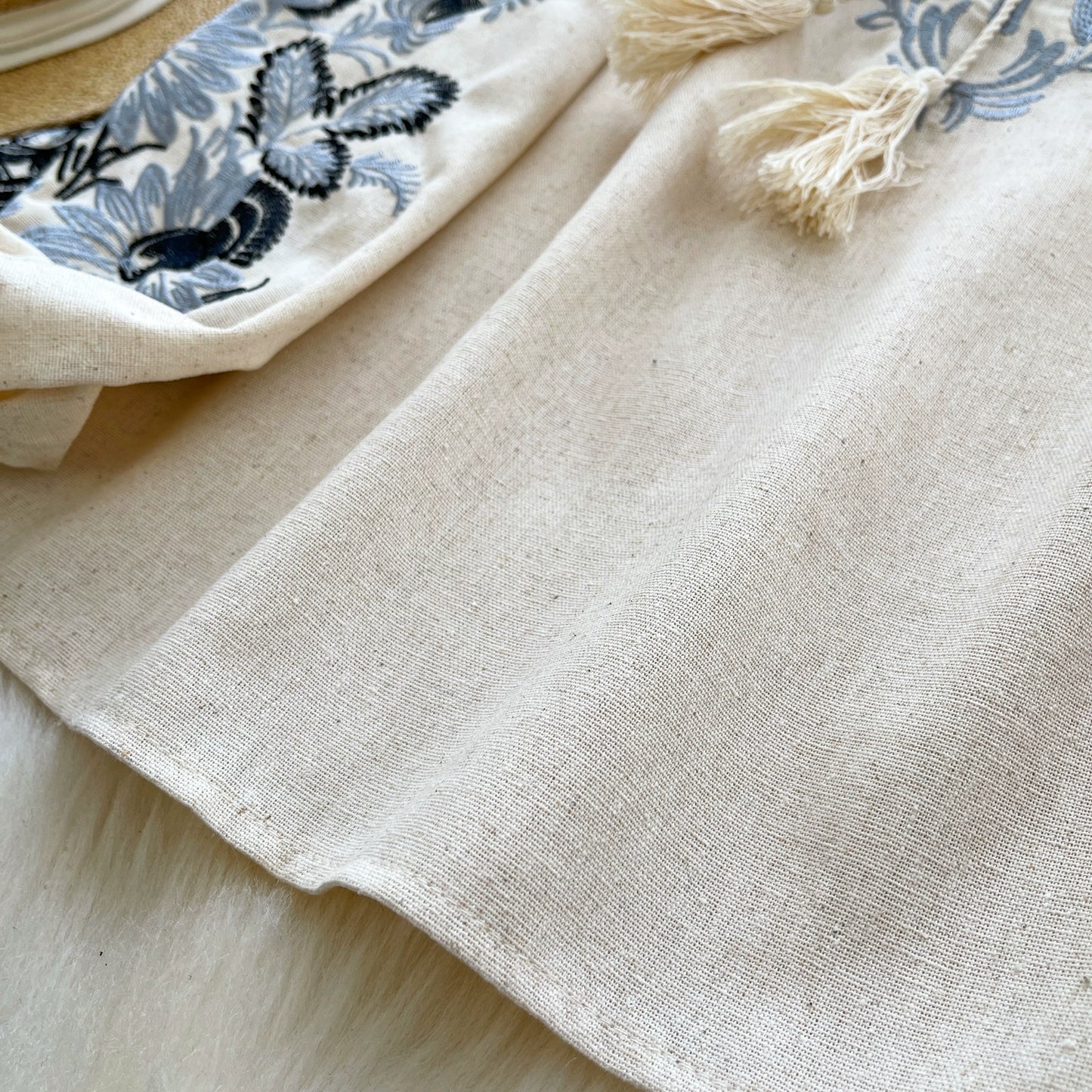 Embroidered Ethnic Style Shirt SA454