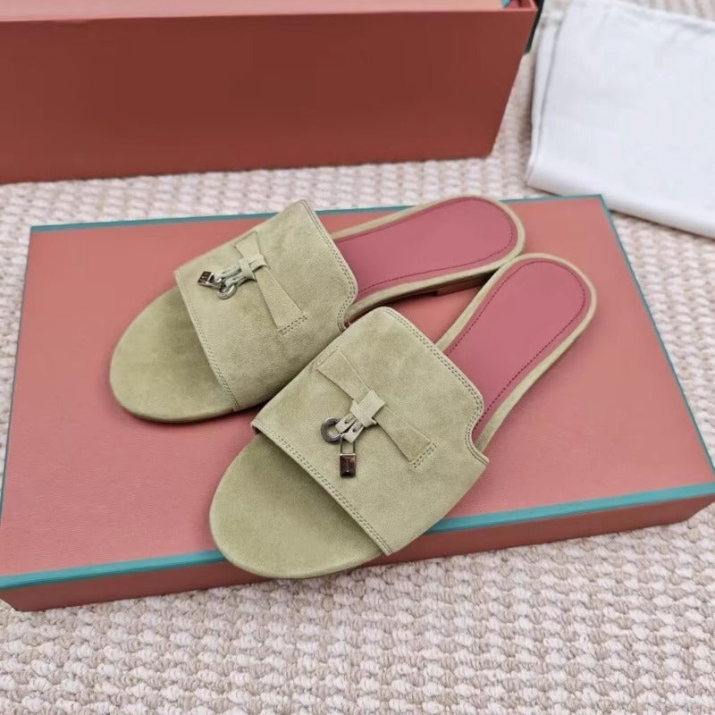 Women's Flat Slippers SA861